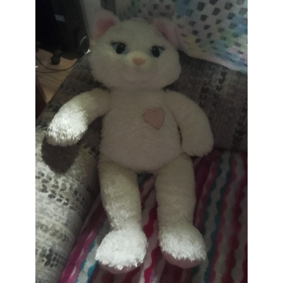 Build-A-Bear Workshop Other - Retired Build A Bear Workshop Marie Aristacats  Plush 19" White Sassy Cat...